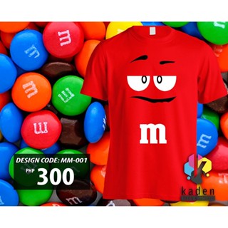 ขายดี เสื้อยืด สีแดง M&amp;M (MM-001) 595377