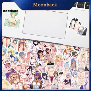 &lt;moonback&gt; สติกเกอร์ ลายกราฟฟิตี้ กันแสงแดด แบบพกพา สําหรับติดตกแต่งรถมอเตอร์ไซค์ แพลนเนอร์ 50 ชิ้น