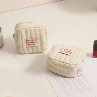 UUMIR กระเป๋าสตางค์กระเป๋าใส่เหรียญ,แบบพกพา Mini Small Storage Bag,ลิปสติกแต่งหน้าพร้อมซิปผู้หญิงกระเป๋าจัดระเบียบ