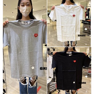 พร้อมส่ง เสื้อยืดแขนสั้น พิมพ์ลาย CDG Rei Kawakubo PLAY