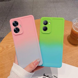 เคสโทรศัพท์มือถือ ซิลิโคนนิ่ม TPU ผิวด้าน ไล่โทนสี สีแคนดี้ สําหรับ Realme C55 C53 C33 C35 C30S C30 C21Y C25Y C20 C11 C15 C12 Narzo N55 N53 50A 50i Prime