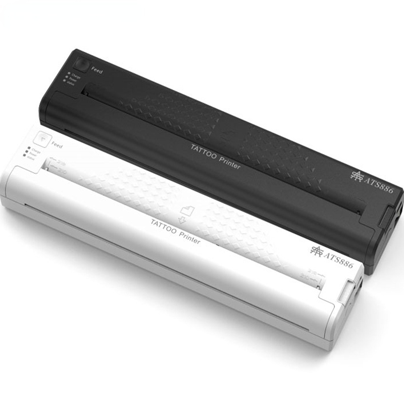 Tattoo เครื่องพิมพ์ ATS886/A46 บลูทูธความร้อน Tattoo Stencil Maker Transfer Machine Flash ประทับใจ