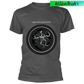 [S-5XL] เสื้อยืดผ้าฝ้าย แขนสั้น คอกลม พิมพ์ลายวงกลม Spun A Perfect Circle Octocircle 2022 Tour ใส่สบาย 2022