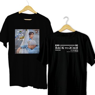 เสื้อยืด พิมพ์ลาย Exo SC BACK TO BACK FANCON IN