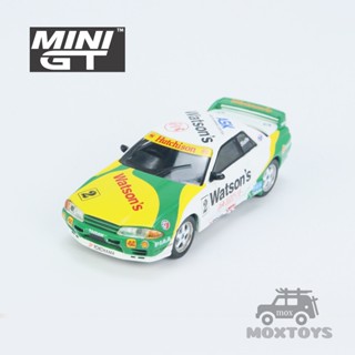 Mini GT 1:64 Nissan GT-R R32 Gr. ก #โมเดลรถยนต์ Macau GP RHD 2 1991