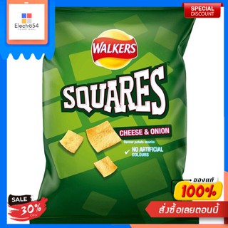 Squares Cheese &amp; Onion Walkers 27.5 G.