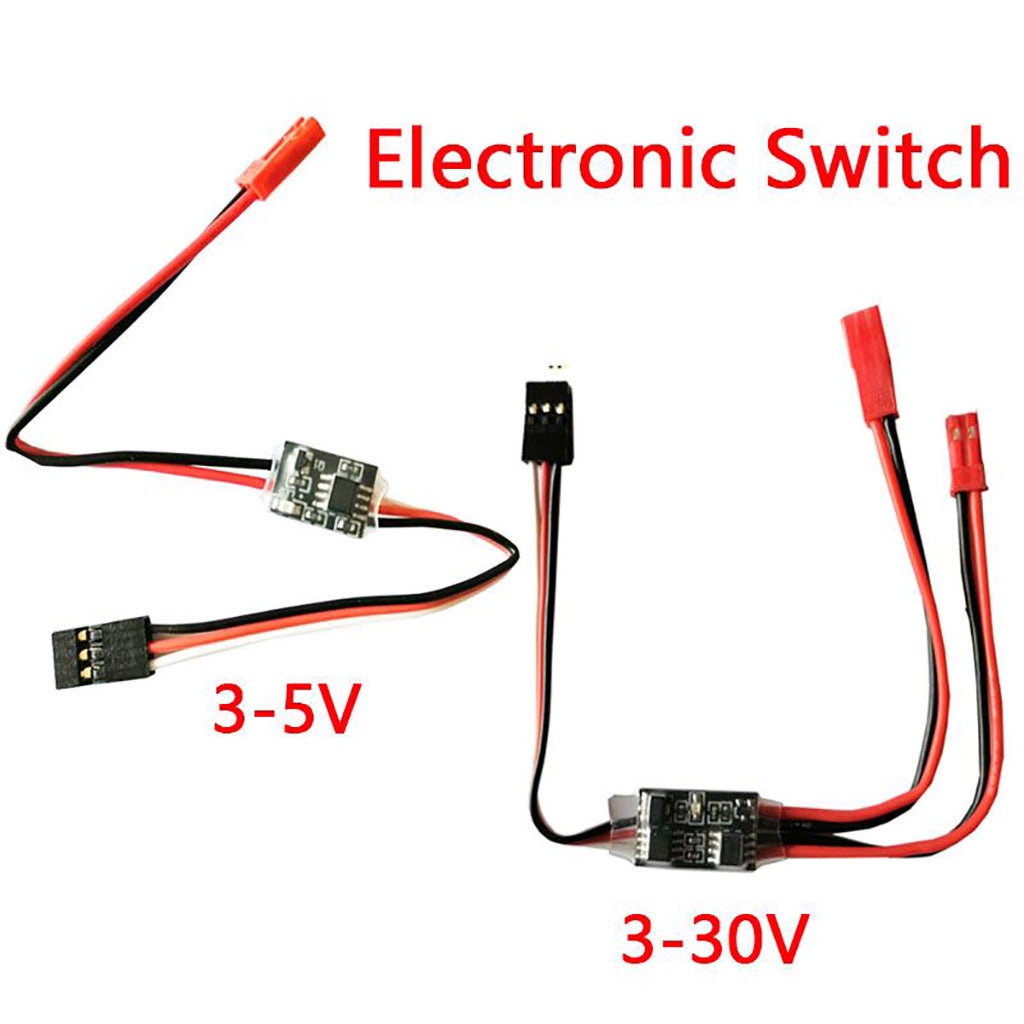 Qwinout รีโมตคอนโทรล อิเล็กทรอนิกส์ 3-5V 2A 3-30V 20A ป้องกันพืช เครื่องบินของเล่น PWM