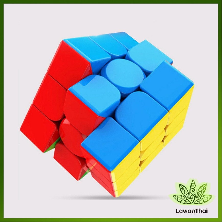 Lawan 3x3x3 รูบิค ความเร็วระดับมืออาชีพ รูบิค ลูกบาศก์ ของเล่นลับสมอง Twist Puzzle Rubik's Cube & MF3RS Racing Cube