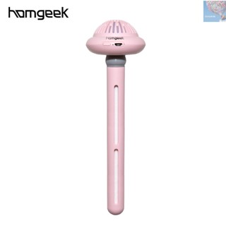 Homgeek เครื่องทําความชื้น USB รูปตัว U 7 สี แบบพกพา สําหรับห้องนอน รถยนต์ ออฟฟิศ