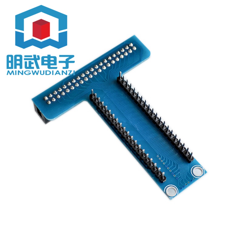 Raspberry Pi B+ บอร์ดขยาย GPIO ชนิด T PCB สีแดง น้ําเงิน ดํา