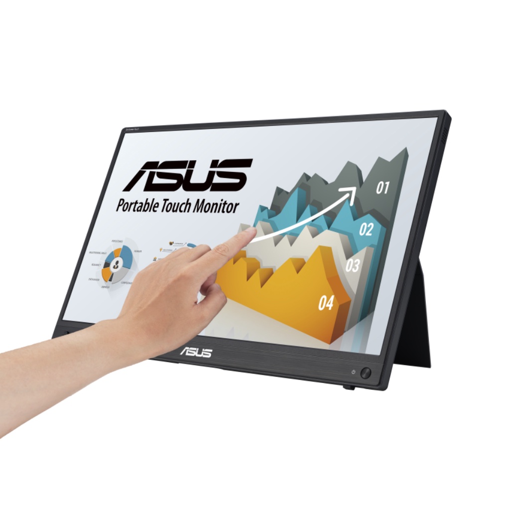ASUS ZenScreen Touch Screen 15.6” 1080P Portable USB Monitor (MB16AHT)