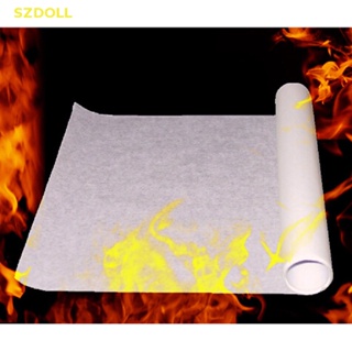 [cxSZDOLL] กระดาษเปลวไฟแฟลช ขนาด 50X20 ซม. ของเล่นมายากล 1 ชิ้น