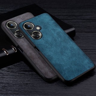 เคสโทรศัพท์มือถือหนัง PU พรีเมี่ยม กันรอยขีดข่วน สีพื้น สําหรับ Oneplus Nord CE 3 Oneplus Nord CE 3 Lite