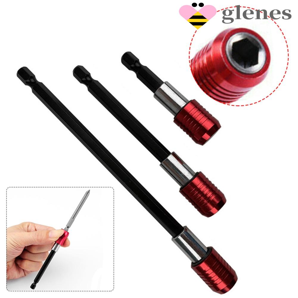 Glenes ไขควงแม่เหล็ก 1/4 นิ้ว พร้อมปลอกคอ ปรับได้