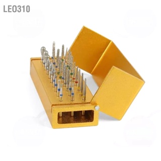 Leo310 30pcs ทันตกรรมขัด Bur เจาะ ความเร็วสูง Emery ทันตกรรม Burs ชุด สำหรับการบด