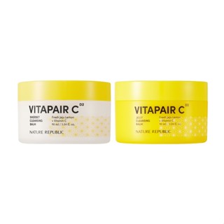 Nature Republic Vitapair C Sherbet Cleansing Balm/Vitapair C Jelly Cleansing Balm