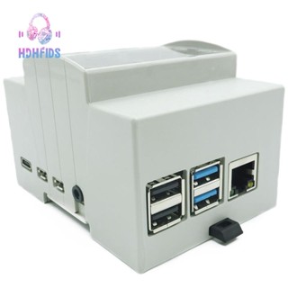 เคส ABS สีขาว สําหรับ Raspberry Pi 4 Model B Raspberry Pi 4B