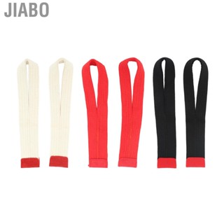 Jiabo 1 Pair Lifting Wrist Strap Soft Polyester Fixed Anti Slip Gym Strength Training