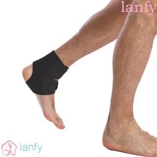 Lanfy สนับข้อเท้า ผ้าไนล่อนนีโอพรีน ระบายอากาศ ใส่สบาย เพื่อความปลอดภัย สําหรับเล่นกีฬา ทุกเพศ