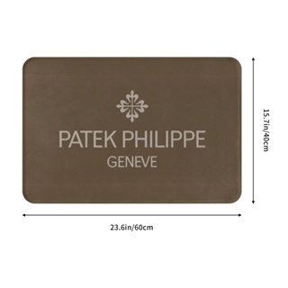 ใหม่ พร้อมส่ง พรมเช็ดเท้า ผ้าสักหลาด ลาย Patek Philippe (3) กันลื่น ดูดซับน้ําได้ดี แห้งเร็ว 16x24 นิ้ว สําหรับห้องน้ํา ห้องนั่งเล่น โซฟา ห้องนอน