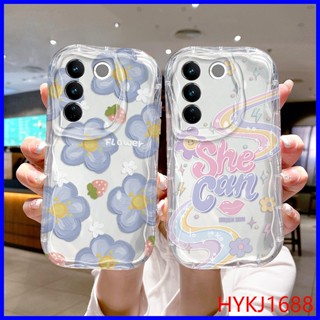 เคส Vivo V27 เคส Vivo V27e เคส Vivo V27 Pro tpu ลายครีม ซิลิโคนนิ่ม โปร่งแสง เคสโทรศัพท์ NYW