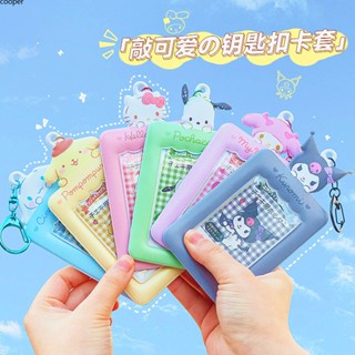 【ในการจัดส่ง】 Steve Sanrio Melody Photo Id Card Holder จี้พวงกุญแจ