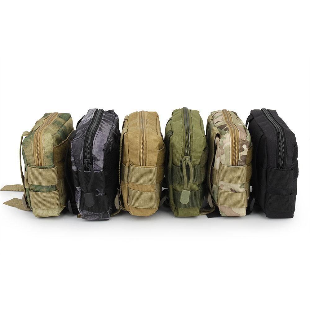 SPARKLEEDGE กระเป๋าคาดเอว EDC ขนาดเล็ก Camping Mountain Climbing เดินป่ามัลติฟังก์ชั่ Dump Drop กระเป๋า