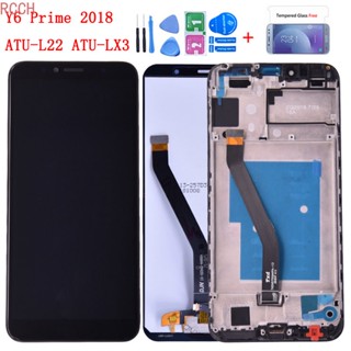 กรอบหน้าจอสัมผัส lcd สําหรับ Huawei Y6 2018 Y6 Prime 2018 ATU-LX1 ATU-L21 ATU-LX3