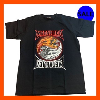 【NEW】เสื้อวงดนตรี Metallica 🔥 เสื้อยืดวินเทจ เอาใจสาย แฟชั่นผู้ชาย แฟชั่นผู้หญิง เสื้อยิดแขนสั้น ราคาถูก