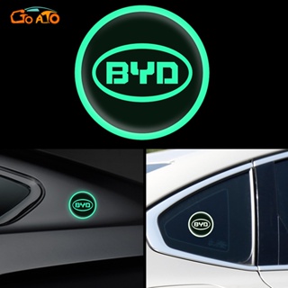 GTIOATO สติ๊กเกอร์สะท้อนแสงติดรถยนต์ โลโก้รถ สติกเกอร์ติดรถ สำหรับ BYD Atto 3 Yuan PLUS Dolphin