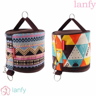 Lanfy กล่องใส่ม้วนกระดาษทิชชู่ แบบแขวน พับได้ สําหรับเดินทาง เต็นท์ ห้องน้ํา เดินป่า