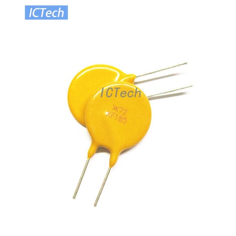 ฟิวส์ปลั๊กตรง PTC รีเซ็ตได้ 72V 60V RXEF005 010 017 020 025 030 040 050 065 075 090 110 135 160 185 200 250 300 375 500 20 ชิ้น