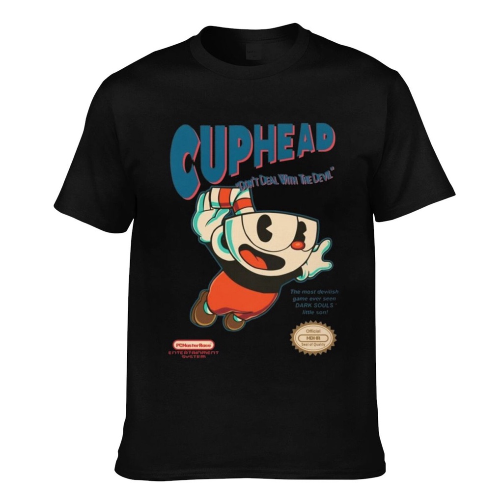 เสื้อยืดดีไซน์วินเทจ Cuphead Super Cuphead คุณภาพดีที่สุด