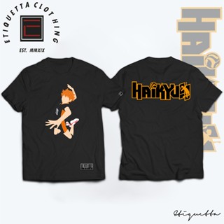 พร้อมส่ง Anime Shirt - Haikyuu - Hinata การเปิดตัวผลิตภัณฑ์ใหม่ T-shirt