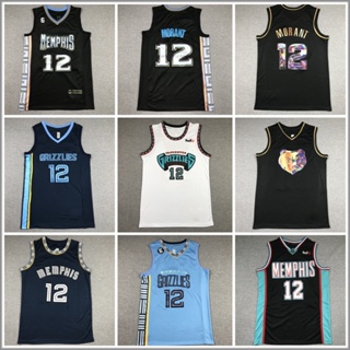 เสื้อกีฬาบาสเก็ตบอล ปักลาย Memphis Grizzlies No.12 แฟชั่นฤดูร้อน สําหรับผู้ชาย ไซซ์ S-2XL 2023