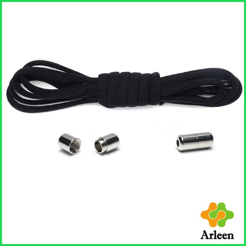 Arleen เชือกรองเท้า ไม่ต้องผูก สายยืดหยุ่นได้ดี  Elastic metal shoelace buckle cover