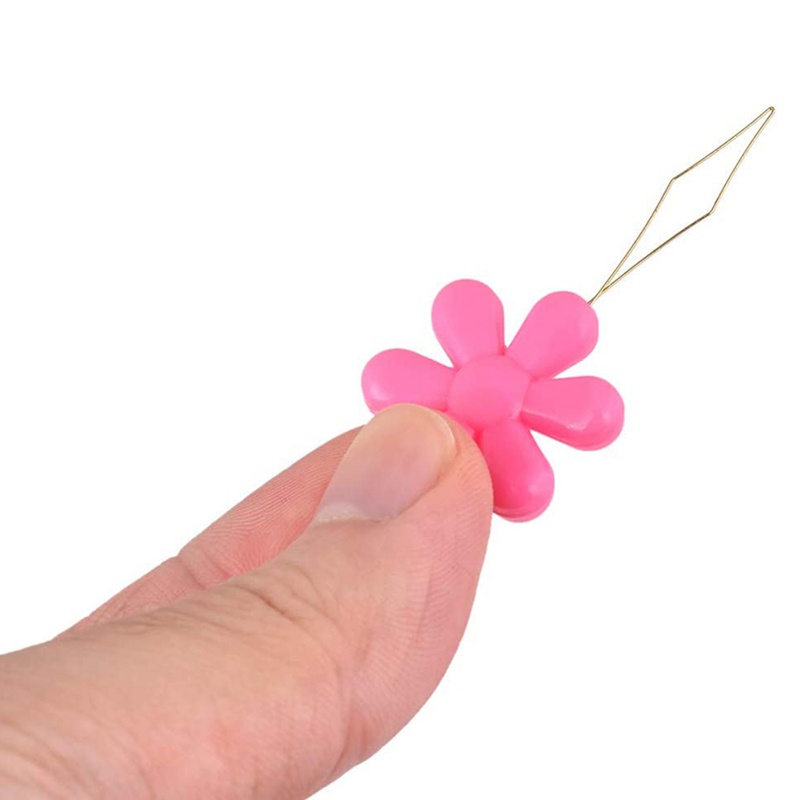 ชุดเข็มเย็บผ้า พลาสติก รูปดอกไม้ สําหรับปักครอสติส 20 ชิ้น - รูปที่ 2