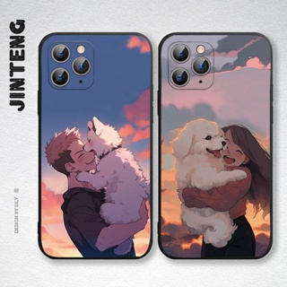 เคสโทรศัพท์มือถือแบบนิ่ม Tpu ลายสุนัขกอด สําหรับ Realme 10 9 8 7 6 5 3 Pro Pro+ 9i 8i 7i 6i 6S 5i 5S 5G