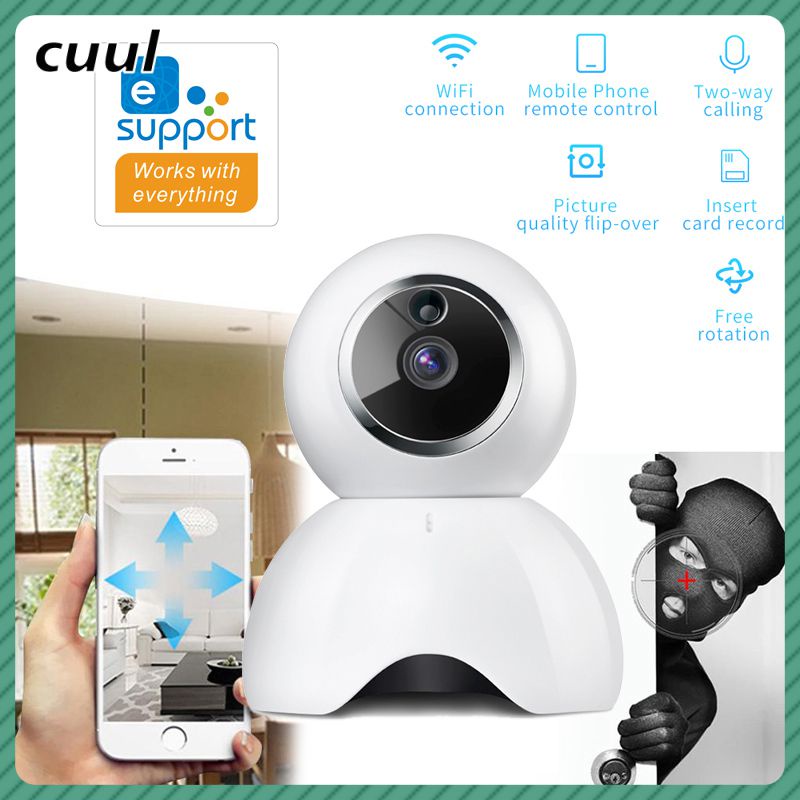 Ewelink App Camera Smart Iot Hd Camera Reomotely Viewing 720P กล้องอัจฉริยะหนึ่งล้านพิกเซล Cod