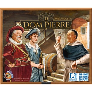 Dom pierre บอร์ดเกมแท้ คู่มือภาษาอังกฤษ