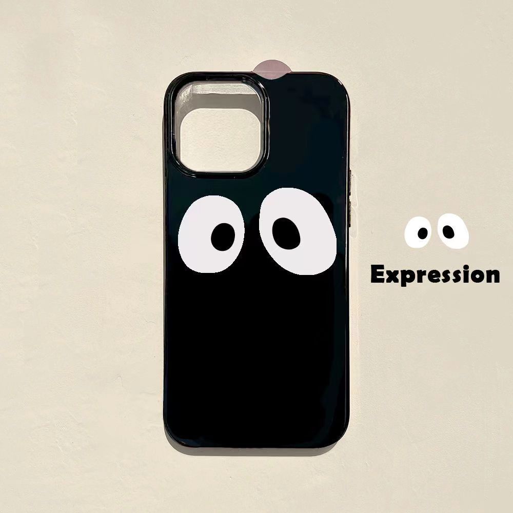เคสโทรศัพท์มือถือ แบบนิ่ม ลายดวงตา สไตล์มินิมอล สําหรับ Apple Iphone 12 X 14 11XR138ppro PROMAX A76N