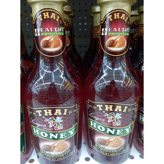 ไทฮันนี่น้ำผึ้งลำไยจากธรรมชาติ 100% 360g Thai Honey 100% Natural Longan Honey 360g