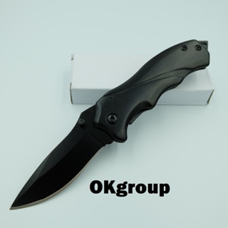 มีด OKgroup NB014-NC Folding knife มีดพับ มีดพับสั้น มีดพับเล็ก มีดติดรถ มีดกระเป๋า มีดพกพา มีดเดินป่าเล็ก มีดแคมป์ปิ้ง