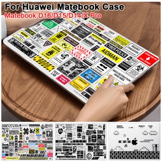 Casing Hard Case Huawei Matebook D16 D15 D14 14s 2021 2020 2021 13s Magic Book 15 16.1 Inch X Pro With Keyboard Cover 6TRU