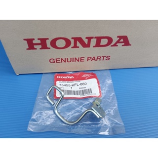 เหล็กยึดสายยึดแท้HONDA wave100รุ่นไม่มียูบ๊อค,wave110 คาร์บู อะไหล่แท้ศูนย์HONDA(45455-KFL-860)1ชิ้น