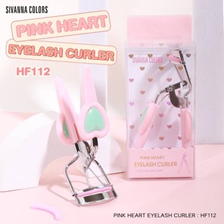 ที่ดัดขนตาด้ามหัวใจ SIVANNA COLORS PINK HEART EYELASH CURLER