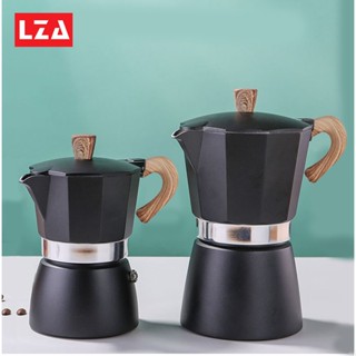 ของใช้ในบ้าน MOKA POT ต้มกาแฟ ขนาด 6 คัพ 300 ml. และ 3 คัพ 150 ml. สินค้าคุณภาพเกรดA ที่จับทนความร้อนทำจากไม้ไบโอนิค