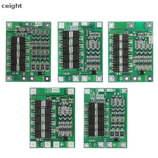 [ceight] บอร์ดป้องกันที่ชาร์จลิเธียม 3S 4S 40A 60A 18650 BMS สําหรับมอเตอร์สว่าน 11.1V 12.6V 14.8V 16.8V TH