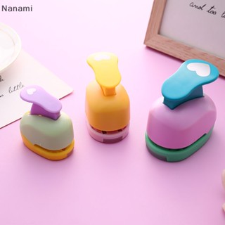 [Nanami] เครื่องเจาะรูกระดาษ ลายนูน รูปหัวใจ DIY สําหรับเด็ก