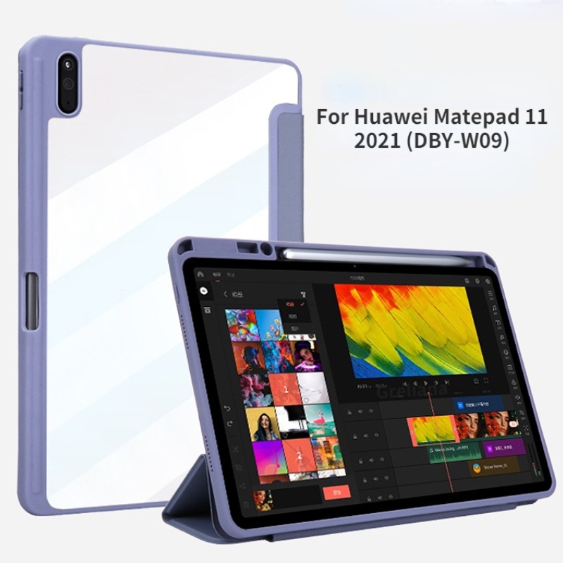 เคสแท็บเล็ต แบบฝาพับแม่เหล็ก พร้อมช่องใส่ดินสอ สําหรับ Huawei MatePad 11 Air 11.5 นิ้ว 2023 MatePad Pro 11 10.8 SE 10.1 10.4 M6 10.8
